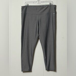 Jockey Women’s Charcoal Full Length Leggings Size XL